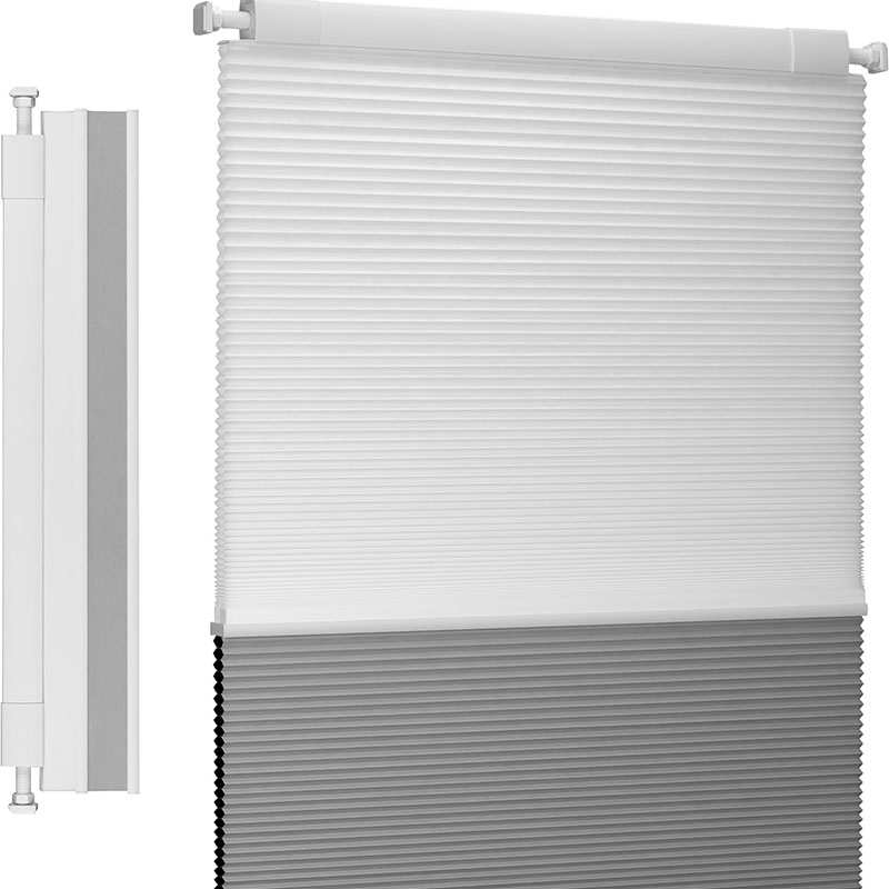 Dubbellagers honeycomb persienner