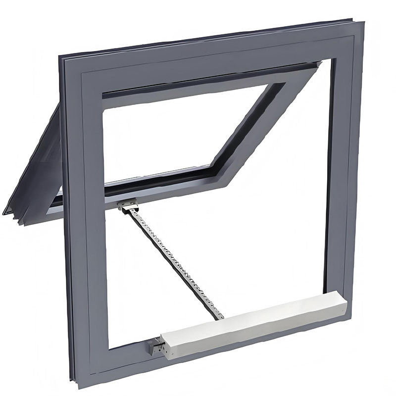 Utsvängbart vindtätt draperi